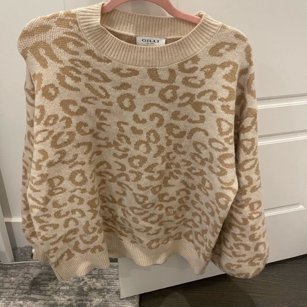 Gilli Leopard Print sweater